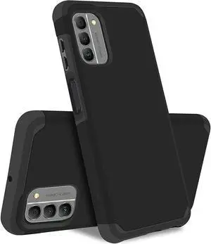 MetKase Drop Tested Air Cushion Hybrid Case for Nokia G400 5G - Black