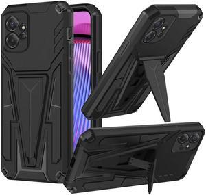 Military Grade Transformer Hybrid Case with Kickstand for Motorola Moto G Power 5G 2023 - Black