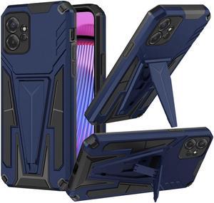 Military Grade Transformer Hybrid Case with Kickstand for Motorola Moto G Power 5G 2023 - Blue
