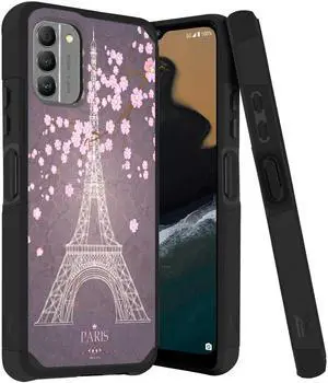 MetKase Drop Tested Air Cushion Hybrid Case for Nokia G400 5G - Eiffel Tower