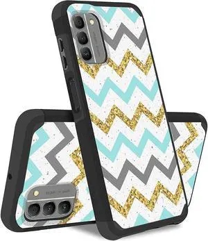 MetKase Drop Tested Air Cushion Hybrid Case for Nokia G400 5G - ZigZag