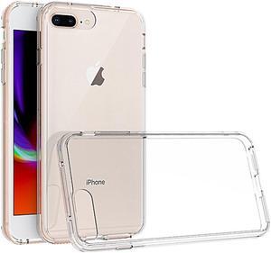 Tough Shield Snap-on Transparent Hybrid Case for iPhone 8 Plus / 7 Plus - Clear