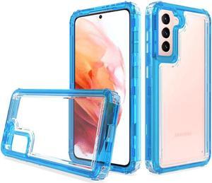 Atomic Shockproof Hybrid Case for Samsung Galaxy S21 5G - Blue