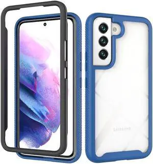 Tough Fusion-X 2-Piece Hybrid Armor Case for Samsung Galaxy S21 5G - Blue