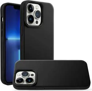 Nano Liquid Silicone Protective Case for iPhone 12 / iPhone 12 Pro - Black