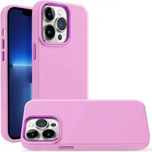 Nano Liquid Silicone Case for iPhone 14 Pro - Rose Pink