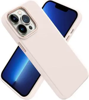 Nano Liquid Silicone Case for iPhone 14 Pro Max - Beige