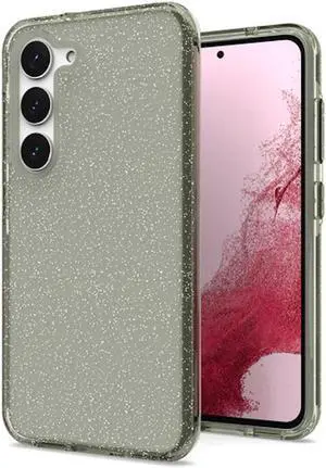 Stardust Glitter Hybrid Case for Samsung Galaxy S23 - Black