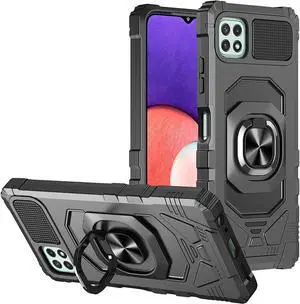 Robotic Series Hybrid Case with Ring Grip for Celero 5G Plus - Black