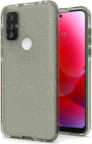 Full Glitter Hybrid Protective Case for Motorola Moto G Power 2022 - Black