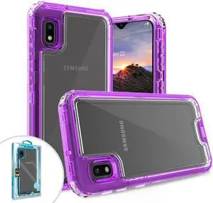Atomic Tough Hybrid Case for Samsung Galaxy A10e - Purple