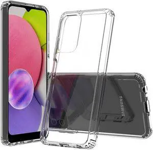 Fusion Shield Tough Snap-on Transparent Case for Samsung Galaxy A03s - Clear