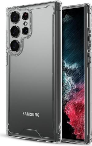 Shockproof Tough Snap-on Case for Samsung Galaxy S23 Ultra - Clear