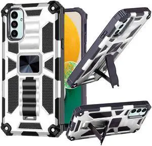 Tough Ultra Rugged Hybrid Case for Samsung Galaxy A13 5G / 4G - Silver