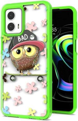 Designer Series Hybrid Case for Motorola Moto G 5G 2023 - Owl