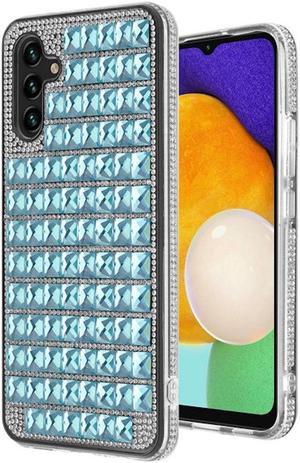 Diamond Series Crystal Rhinestones Case for Samsung Galaxy A13 5G - Blue