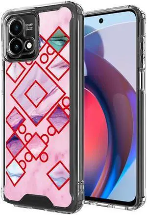 Marble Series Dual Layer Designer Case for Motorola Moto G Stylus 5G 2023 - Tiles