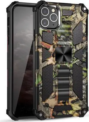 Tough Ultra Rugged Hybrid Case for iPhone 14 Pro - Camouflage Jungle
