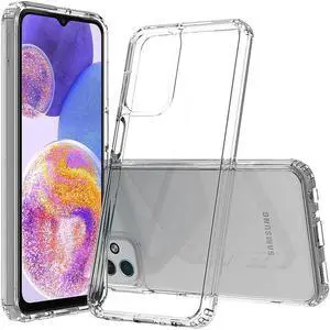 Fusion Shield Tough Snap-on Transparent Case for Samsung Galaxy A23 5G - Clear