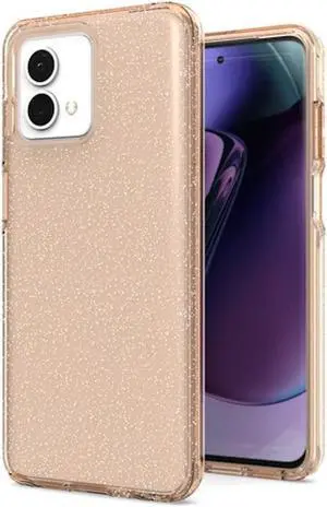Stardust Glitter Hybrid Case for Motorola Moto G Stylus 5G 2023 - Rose Gold