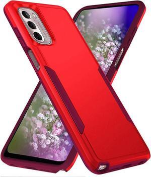 TUFF Hybrid Armor Case for Motorola Moto G Stylus 5G 2022 - Red