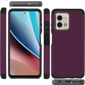 Shockproof Air Cushion Hybrid Case for Motorola Moto G Stylus 4G 2023 - Purple