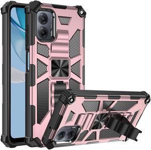 Military Grade Tough Ultra Rugged Hybrid Case for Motorola Moto G 5G 2023 - Rose Gold