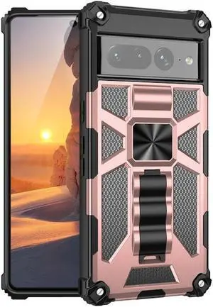 Tough Ultra Rugged Hybrid Case for Google Pixel 7 Pro - Rose Gold