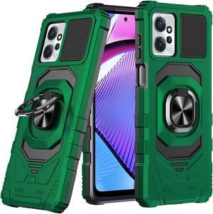 Robotic Series Hybrid Case with Ring Grip for Motorola Moto G Power 5G 2023 - Green