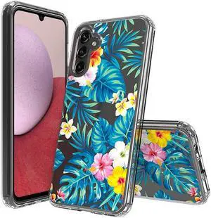 Fusion Shield Tough Snap-on Case for Samsung Galaxy A54 5G - Hibiscus