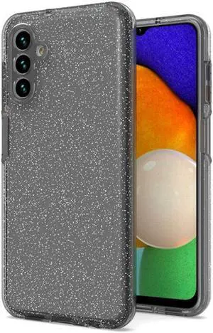Full Glitter Hybrid Protective Case for Samsung Galaxy A13 5G - Black