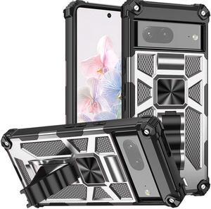 Tough Ultra Rugged Hybrid Case for Google Pixel 7 - Silver