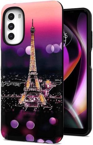 Designer Series Hybrid Case for Motorola Moto G 5G 2022 - Eiffel Tower