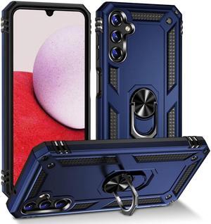 Military Grade Hybrid Case with Ring Grip for Samsung Galaxy A15 5G - Blue