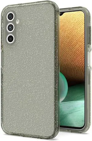 Stardust Glitter Hybrid Case for Samsung Galaxy A15 5G - Black