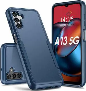 TUFF Hybrid Armor Case for Samsung Galaxy A13 5G - Navy Blue