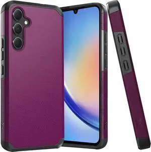 Shockproof Air Cushion Hybrid Case for Samsung Galaxy A15 5G - Purple