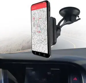 Car Windshield and Dashboard Magnetic Phone Mount Holder - Black Car Windshield and Dashboard Magnetic Phone Mount Holder - Black