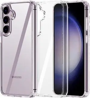 Fusion Shield Tough Snap-on Transparent Case for Samsung Galaxy S23 FE - Clear