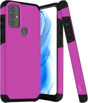 Shockproof Air Cushion Hybrid Case for Motorola Moto G Play 2023 - Hot Pink