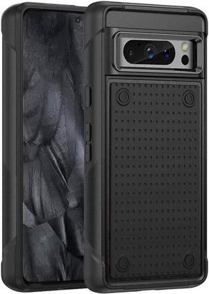 Military Grade TUFF Dot Hybrid Armor Case for Google Pixel 8 Pro - Black