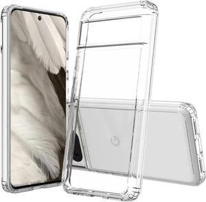Fusion Shield Tough Snap-on Transparent Case for Google Pixel 8 - Clear