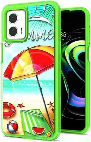 Designer Series Hybrid Case for Motorola Moto G 5G 2023 - Summer