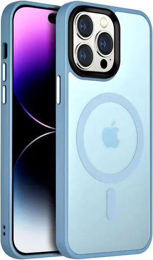 Shade Series Hybrid Case with MagSafe for iPhone 15 Pro - Blue Shade Series Hybrid Case with MagSafe for iPhone 15 Pro - Blue