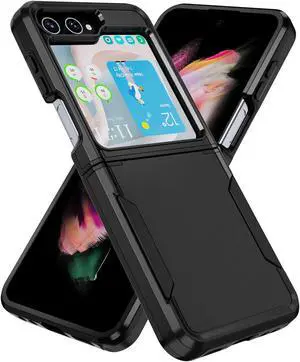 TUFF Hybrid Armor Case for Samsung Galaxy Z Flip 5 - Black TUFF Hybrid Armor Case for Samsung Galaxy Z Flip 5 - Black