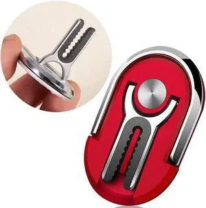 3-IN-1 360 Degree Rotating Ring Holder / Stand / Air Vent Mount - Red 3-IN-1 360 Degree Rotating Ring Holder / Stand / Air Vent Mount - Red
