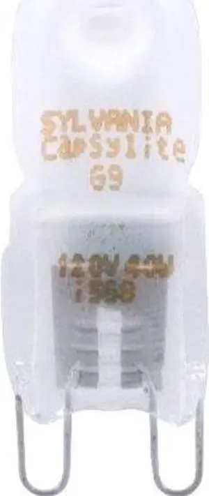 Sylvania 57017 - 40CAPSYLITE/G9/F 120V Bi Pin Base Single Ended Halogen Light Bulb