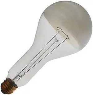 Industrial Performance 200PS30/WB 130V, 200 Watt, PS30, Medium Screw (E26) Base, White Bowl Light Bulb (1 Bulb)