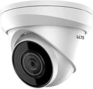 LTS CMIP1042W-28MA HD IP 4MP 2.8mm Fixed Lens WDR 98ft IR Built-in Mic Turret Camera LTCMIP1042W-28MA