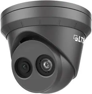 LTS CMIP3342WB-28MD HD IP 4MP 2.8mm Deep Learning Ai 98ft IR WDR Turret Dome Camera LTCMIP3342WB-28MD
